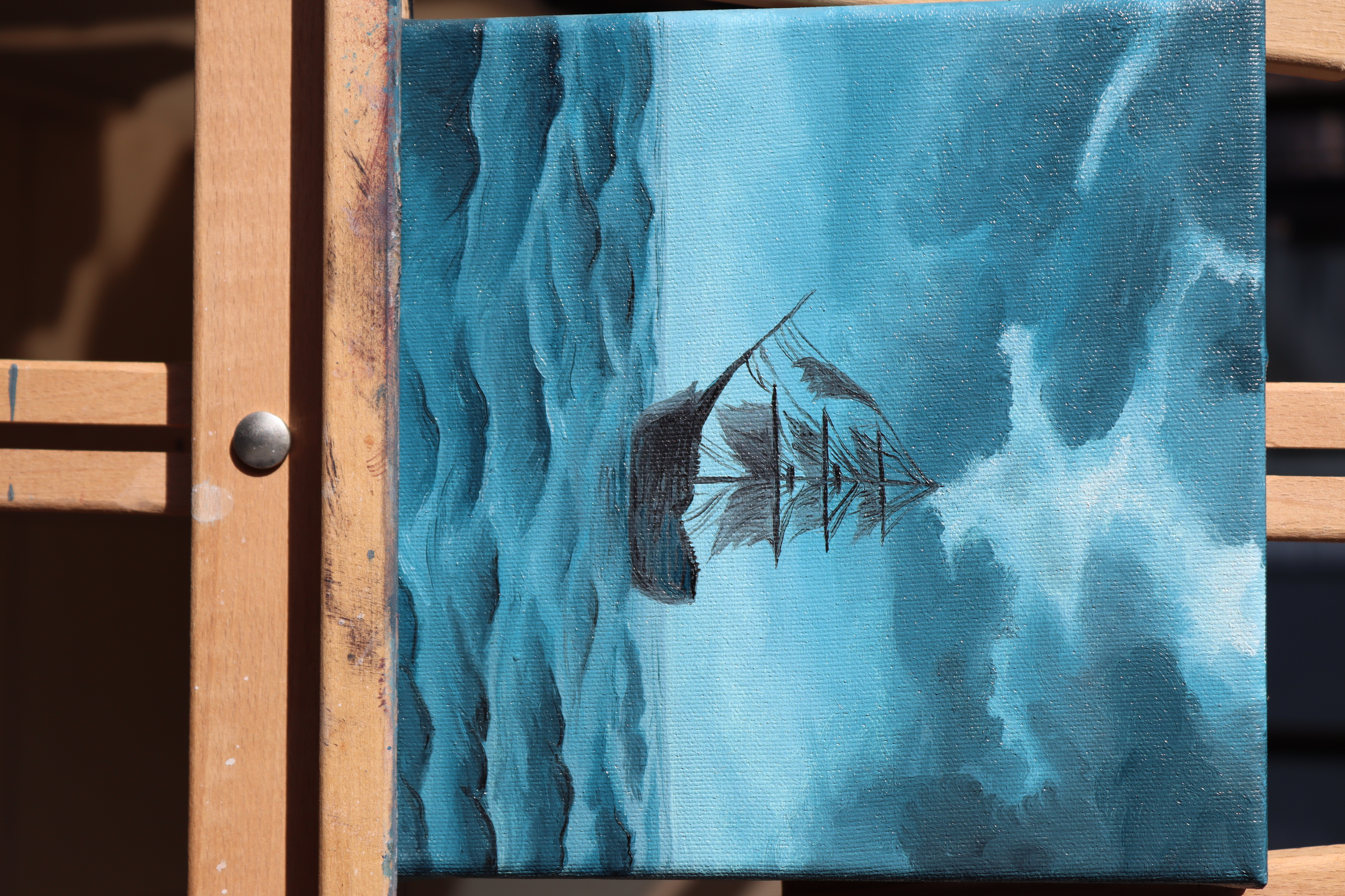Sea Diptych — Set of 2 Oil Painting