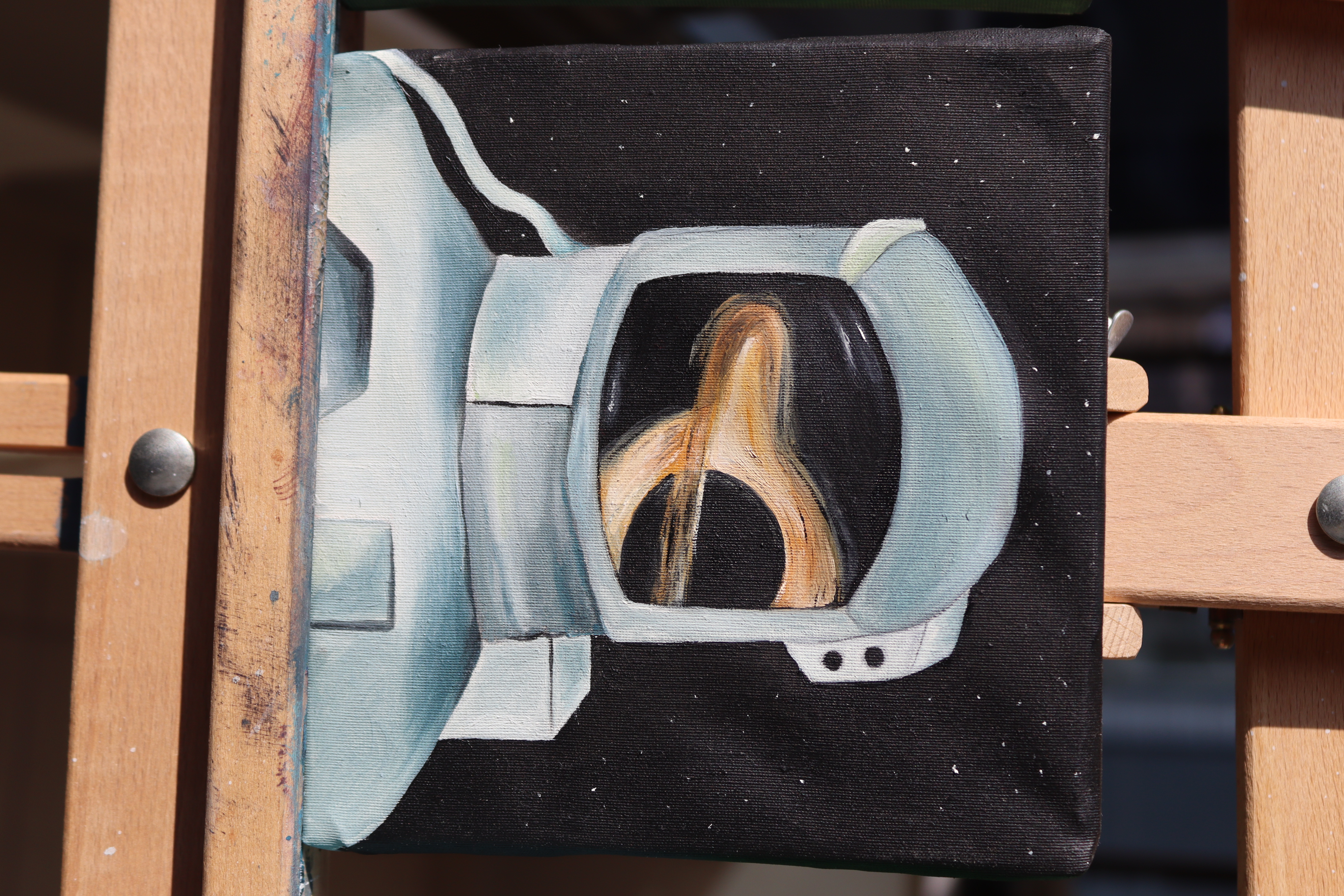 Stardust Oil Painting