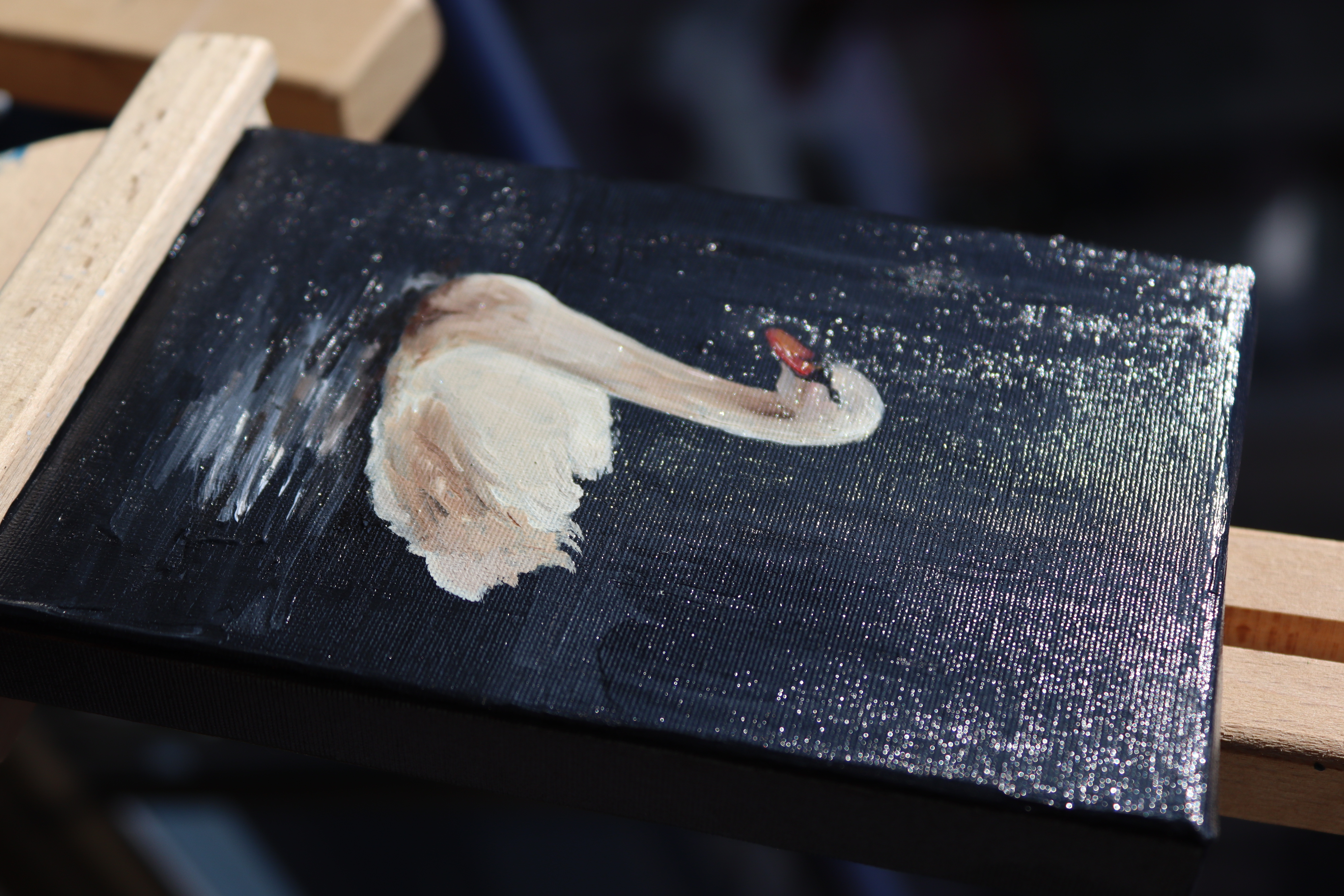 The Swan Oil Painting