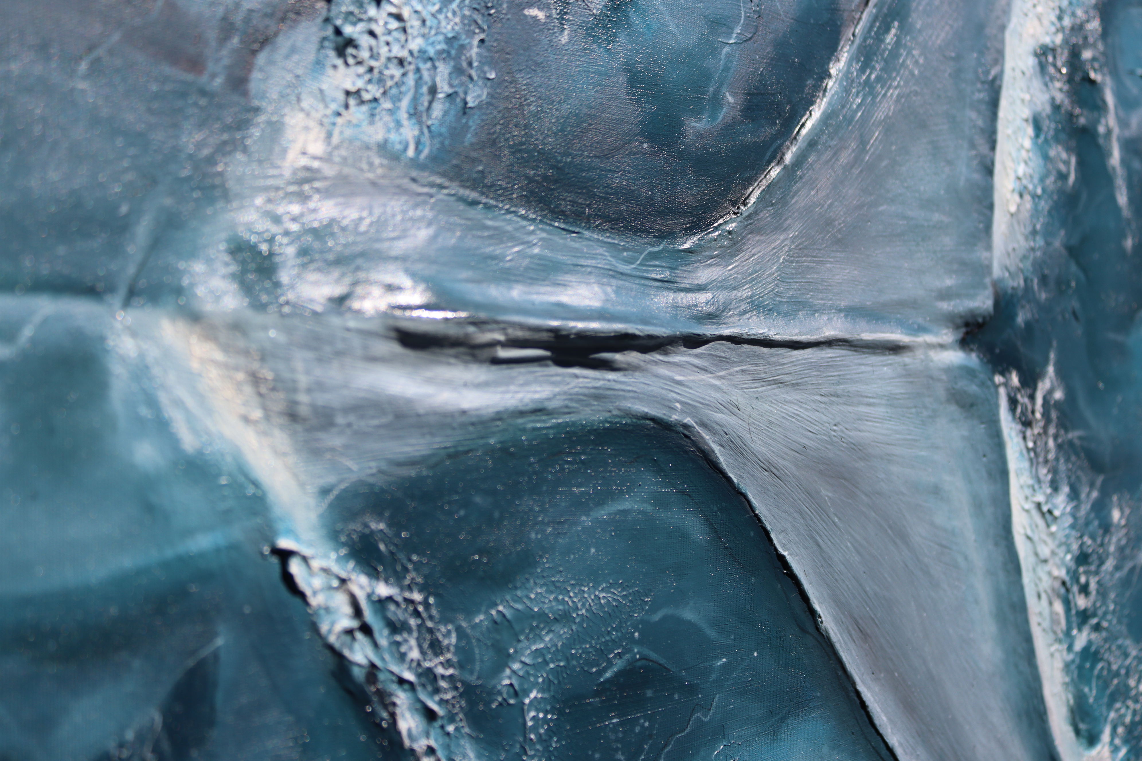 The Whale's Dive Oil Painting